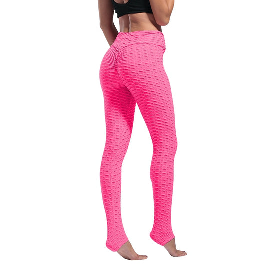 Anti Cellulite High Waist Push Up Sports Elastic Butt Lift  Workout Fitness Legging - Necessary Clothing Store