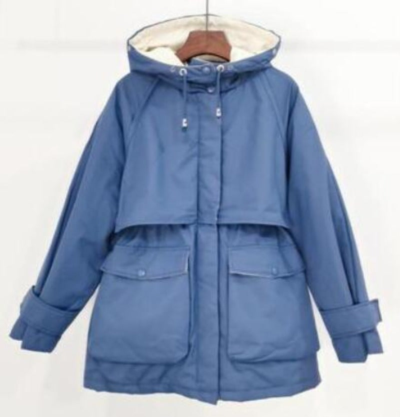 Natural Raccoon Fox Fur Hooded Down Coat Thick Warm Outerwear - Necessary Clothing Store