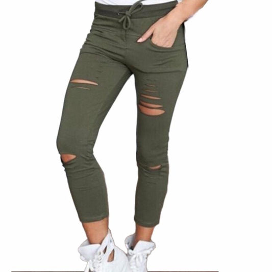 Cotton  High Waist Stretch Jeans - Necessary Clothing Store
