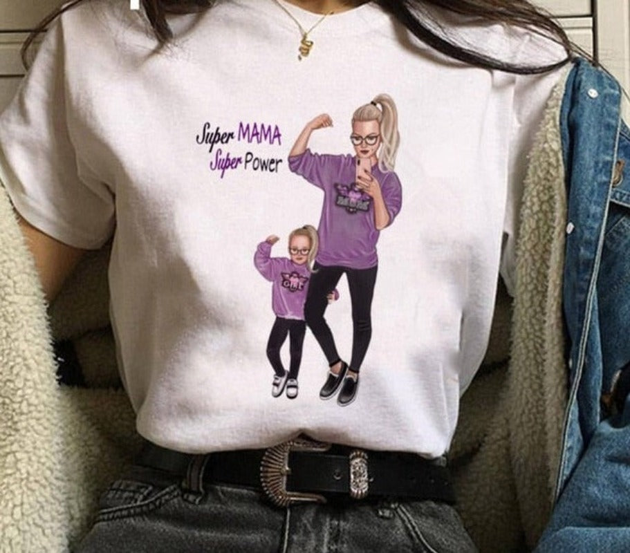 Print  Cartoon Funny Top - Necessary Clothing Store