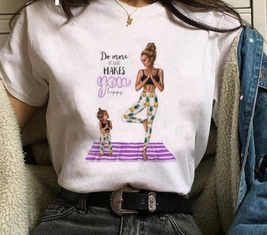 Print  Cartoon Funny Top - Necessary Clothing Store