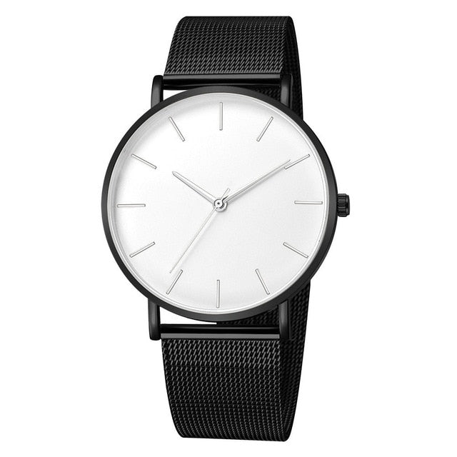 Mesh Belt Ultra-Thin Fashion Luxury Wrist Watch - Necessary Clothing Store