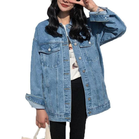 Denim  Blue Jacket - Necessary Clothing Store
