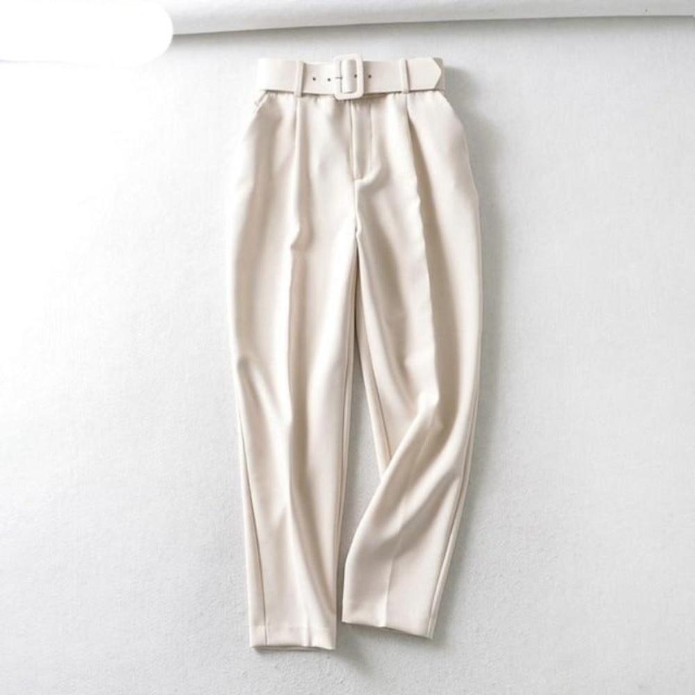 High Waist Sashes Pockets Pants - Necessary Clothing Store