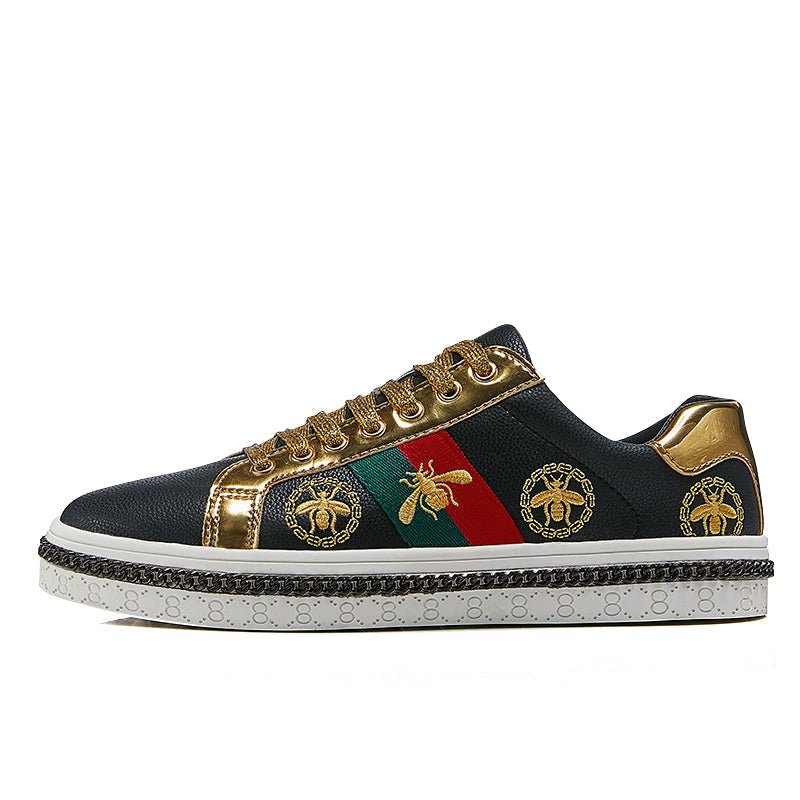 Stylish Brand Embroidered Skateboarding Sneakers - Necessary Clothing