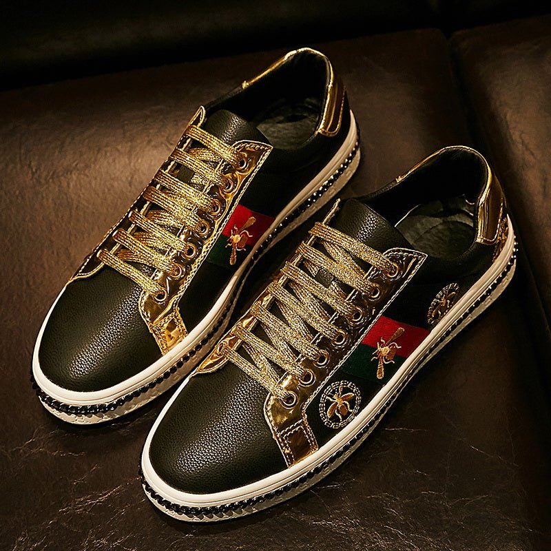 Stylish Brand Embroidered Skateboarding Sneakers - Necessary Clothing