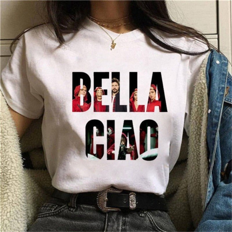 The House of Paper Funny Top T-shirt - Necessary Clothing