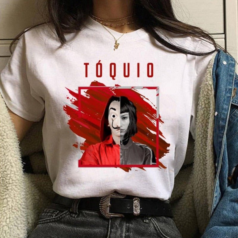 The House of Paper Funny Top T-shirt - Necessary Clothing