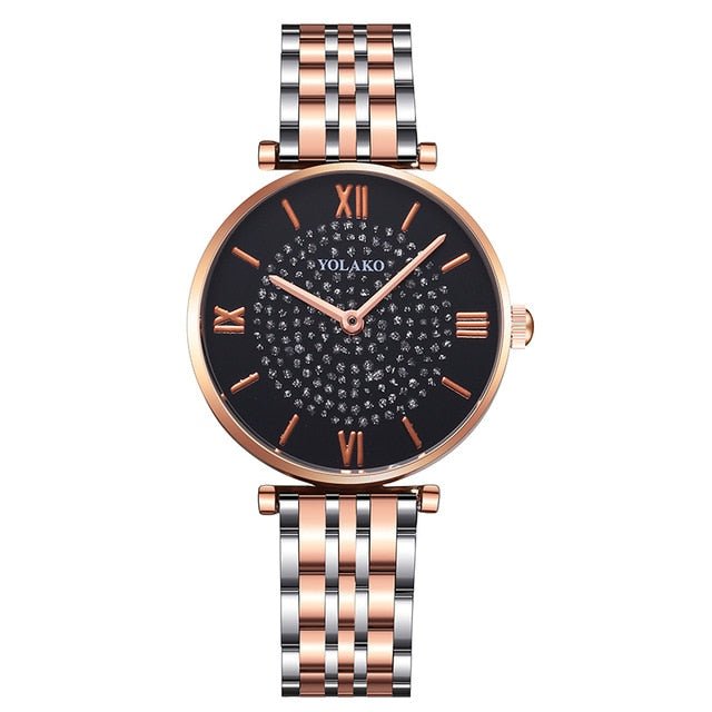 Top Brand Mesh Strap Quartz Wrist Watch - Necessary Clothing